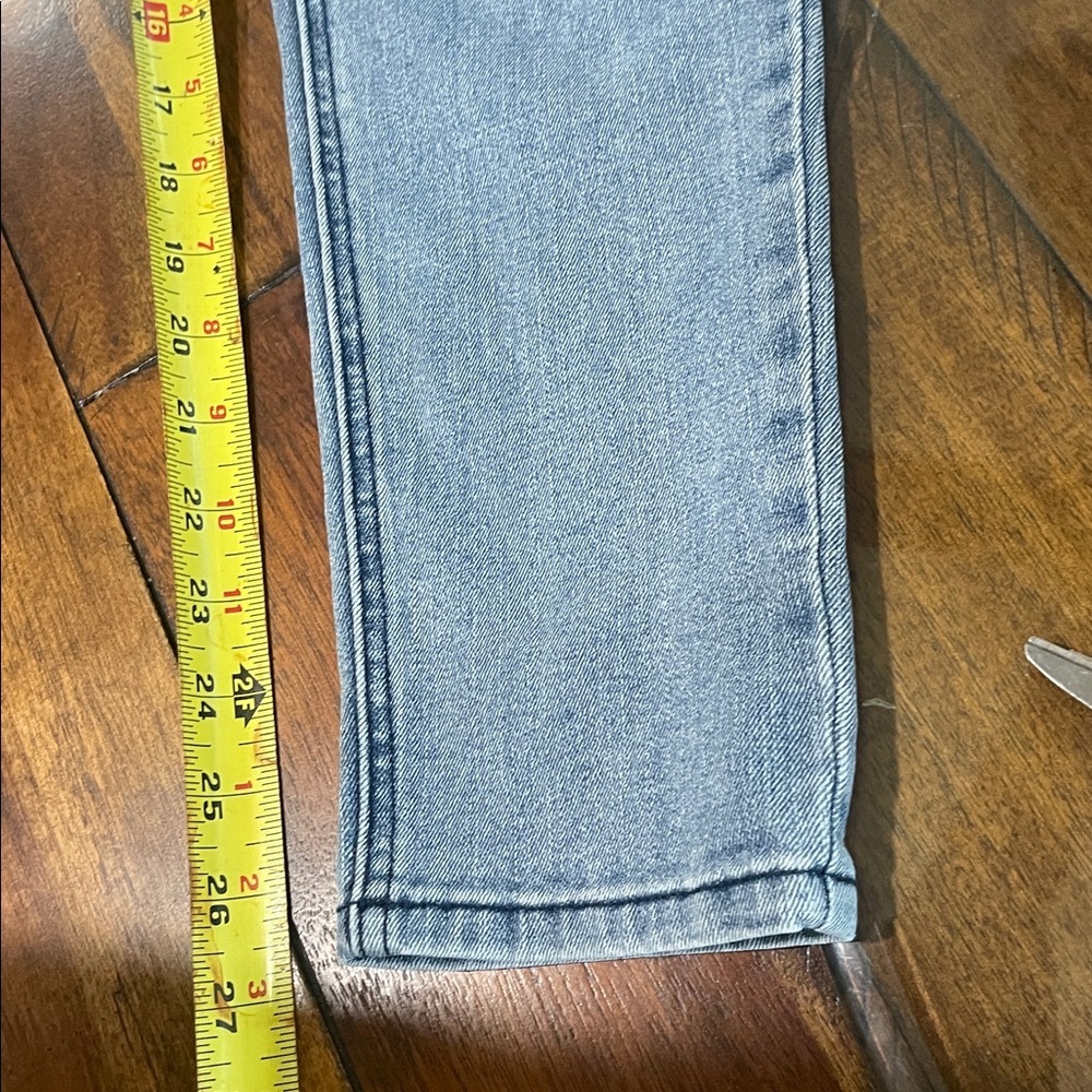 Democracy Ab Technology light wash blue denim size 6 - Picture 15 of 15